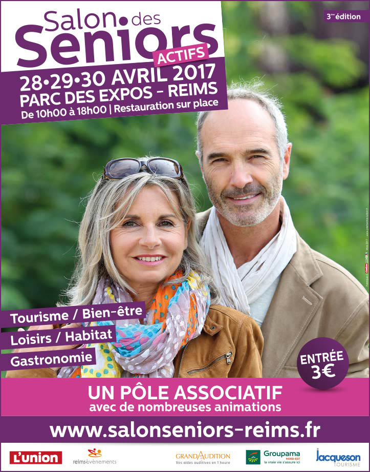 Jacqueson Tourisme au salon des séniors actifs 2017 à Reims