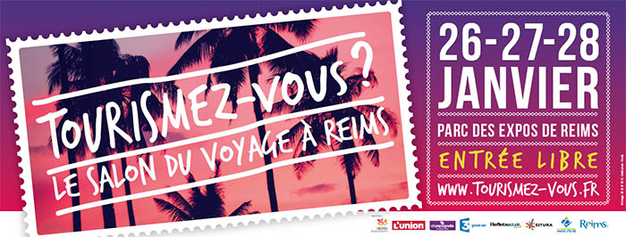 Jacqueson Tourisme au salon du voyage Tourismez-vous 2018 à Reims